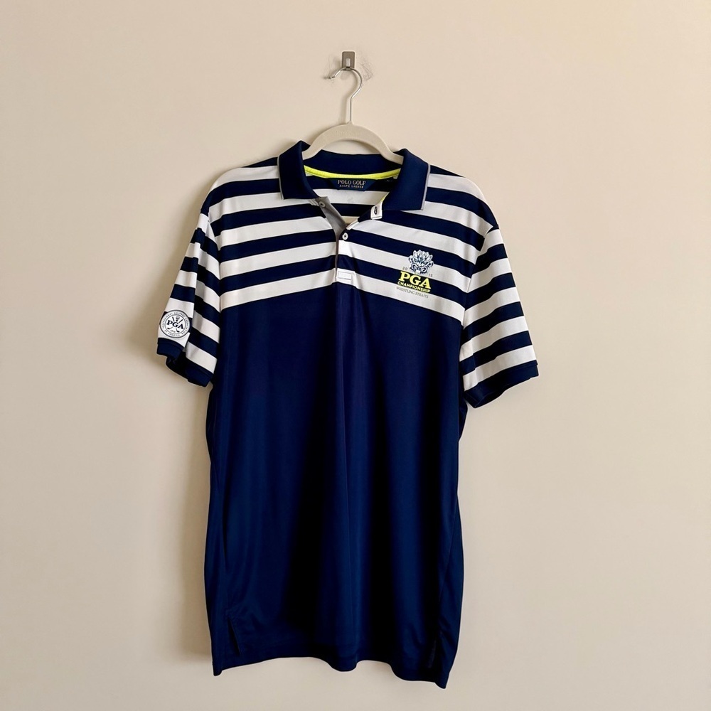 Polo Golf Ralph Lauren Shirt PGA Championship 2015 Whistling Straits Men’s Sz L